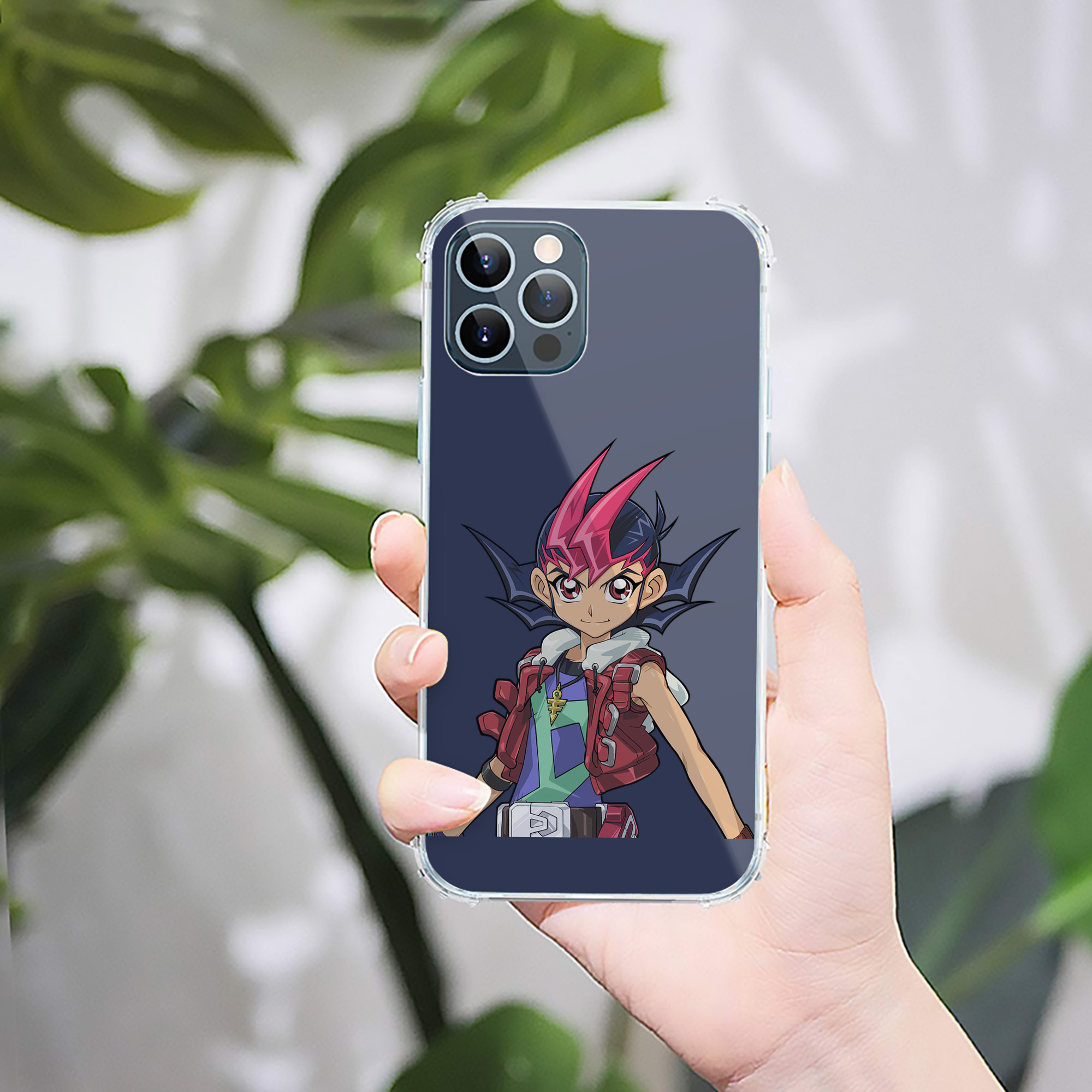 （画像用） 遊☆戯☆王 Yu-Gi-Oh! 【iPhone 12シリーズ対応】透明スマホケース（クリアソフトケース）